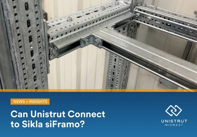 Can Unistrut Connect to Sikla siFramo? 