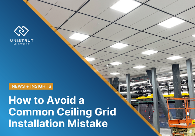 How to Avoid a Common Ceiling Grid Installation Mistake