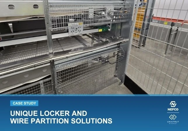 Case Study: Unique Locker and Wire Partition Solution