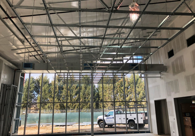 Unistrut Ceiling Grid Installation