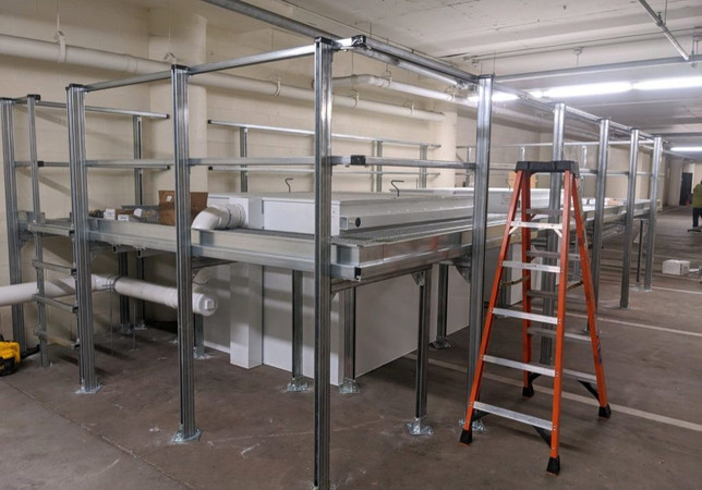 Unistrut Grease Trap Access Platform Unistrut Grease Trap Access Platform