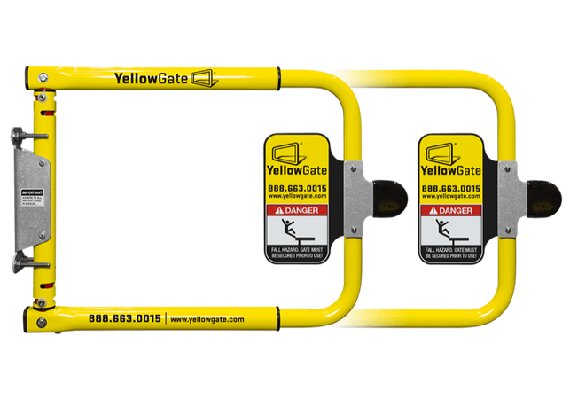 Yellowgate Adjustable Industrial Safety Swing Gate