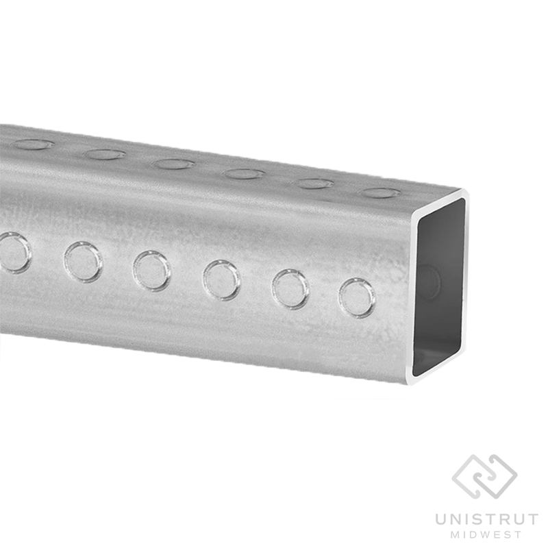 Telespar® Qwik-Punch® Square Sign Post - Unistrut Midwest