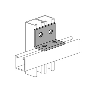 P1934 - 4 Hole, 90° Fitting - Unistrut Midwest