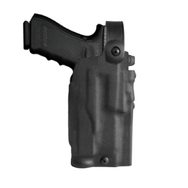 Model US-260 SRS/SRH Low-Ride Level 3 Duty Holster - Rail Mounted Light & RDS - Basketweave