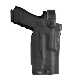 Model US-280 SRS/SRH Mid-Ride Level 3 Duty Holster - Rail Mounted Light & RDS - Nylon Army Green