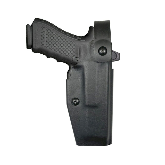 Model US-20 SRH Mid-Ride Level 2 Duty Holster - RDS - Leather