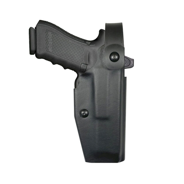 Model US-20 SRH Mid-Ride Level 2 Duty Holster - RDS - SDR™ Plain High Gloss Black