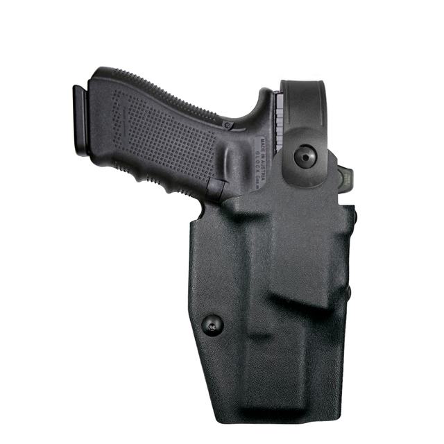Model US-220 SRS/SRH Mid-Ride Level 3 Duty Holster - RDS - Leather