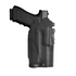 Model US-261 SRS Mid-Ride Level 2 Duty Holster - Rail Mounted Light & RDS - Wolf Gray