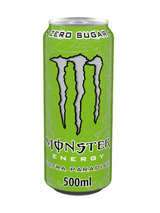 Monster Energy Ultra Paradise 12 x 500 ml — sugar-free tropical energy drink with crisp kiwi and citrus notes. Zero sugar, low calorie, high caffeine. Bulk case in stock.