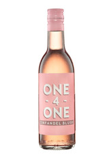 One 4 One California Zinfandel Rosé – 187 ml mini wine. Sweet, fruity rosé with strawberry and watermelon notes. Ideal for events, hampers, and single-serve drinking.