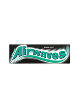 Wrigley’s Airwaves Black Mint Menthol Sugar Free Chewing Gum 30 x 15 g — bold mint gum with a cooling menthol hit. Sugar-free bulk case, perfect for resale or stocking up.