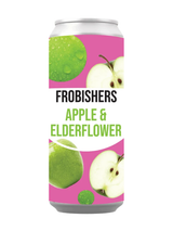 Frobishers Crisp Apple & Elderflower Sparkling Presse Cans - 12 x 250ml