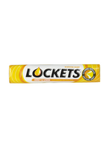 Lockets Honey & Lemon 20 x 41 g — menthol lozenges with soothing honey and lemon flavour. Bulk case, perfect for resale or stocking up.