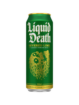 Liquid Death Severed Lime Sparkling Water (12 x 500ml)