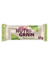 Kellogg’s Nutri-Grain Apple Bars 25 x 37 g — soft-baked cereal bars with fruity apple filling. Bulk case, ideal for resale or stocking up.