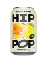 Hip Pop Kombucha Ginger & Yuzu Can