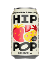 Hip Pop Kombucha Strawberry & Pineapple Can