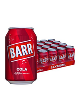 Barrs Cola 24 x 330ml Cans CLEARANCE DATED 30.09.25