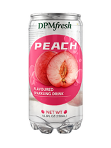 DPM Fresh Peach Sparkling Plastic Can  - 24 x 350ml