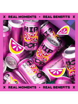 Hip Pop Living Soda Pink Grapefruit - 12 x 330ml
