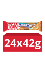Nestle KitKat Chunky Peanut Butter - 24 x 42g