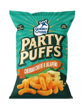 Party Puffs Cheese and Jalepano 24 x 40g CLEARANCE 21.02.26