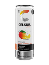 Celsius Energy Drink - Sparkling Mango Lemonade - 12 x 355ml
