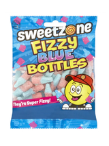 Sweetzone Fizzy Blue Bottle Sweets - 12 x 90g