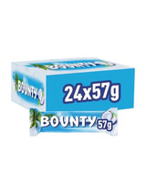 Bounty Twin Bars Milk Chocolate - 24 x 57g