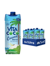 Vita Coco Coconut Water 6 x 1 Ltr