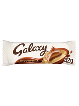Silky smooth milk chocolate bar with rich, creamy taste — classic indulgence.