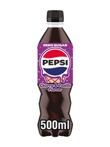 Pepsi Cherry & Vanilla Ice Cream Zero Sugar Bottles 12 x 500ml
