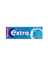 Wrigley’s Extra Peppermint Chewing Gum Sugar Free 30 x 15 g — crisp peppermint freshness in sugar-free gum. Bulk case, ideal for resale or stocking up.