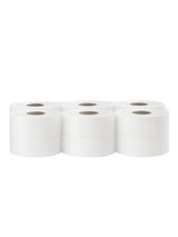 Mini Jumbo Recycled 2-ply Toilet Paper - 12 x 120m | 76mm Core