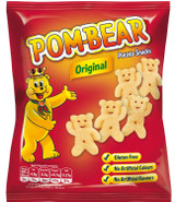 Teddy bear-shaped, light and crispy potato snacks that melt in your mouth.