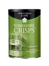 Bold sweet chilli and lime flavour on hand‑fried potato drums — spicy, zesty & generous.