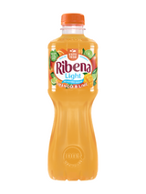 Ribena Mango & Lime Light – tropical fruit drink with mango and lime juice plus vitamin C. No added sugar, low calorie & recyclable 500 ml bottles.