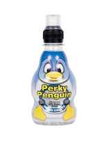 Wild Waters Perky Penguin Mixed Fruit Flavoured Water 12 × 270 ml — no added sugar, fruity flavoured water for kids. Naturally flavoured, low calorie, and parent approved.