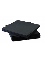 Black Bar Napkin 2ply 24cm x 24cm x 2000 (Full Box)