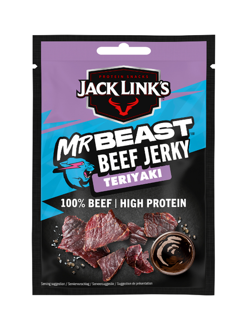 Jack Link's Teriyaki Beef Jerky - 12 x 25g
