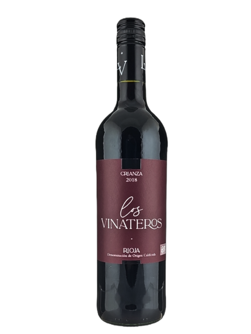 Los Vinateros Crianza Red Wine 75cl – smooth Spanish red with ripe cherry, oak spice and soft tannins. Great-value Crianza ideal for food service and retail.