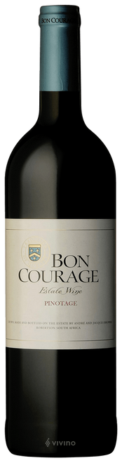Bon Courage Pepper Tree Shiraz – 1 × 75 cl. Full-bodied South African red with rich dark fruit and pepper spice. Vegan-friendly, 13.5% ABV.