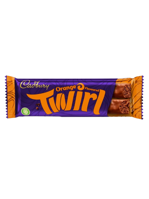 Cadbury Twirl Orange Twin Bars 43g x 48