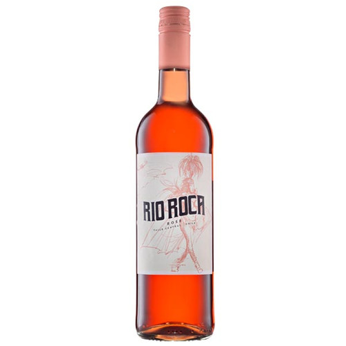 Rio Roca Rosé – 1 × 75 cl. Fruity Chilean rosé with strawberry and raspberry notes. Vegan-friendly and ideal for casual dining and by-the-glass service.