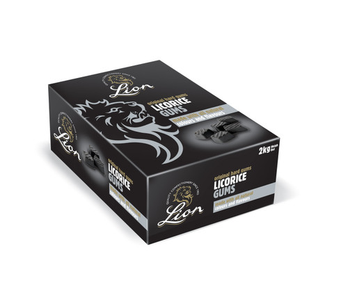 Lion Licorice Gums Sweets 2kg Box