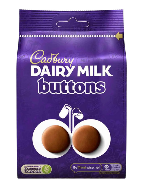 Cadbury Dairy Milk Buttons Sharing Bag x 12