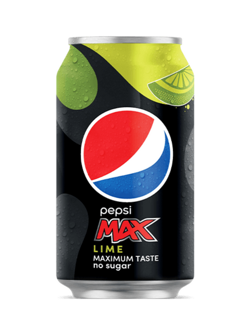 Pepsi Max Lime Can 330ml x 24