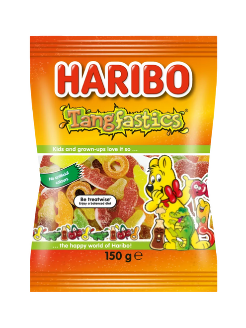 Tangy fizzy fruit & foam sweets in a big share bag — sour, sweet, and fun.